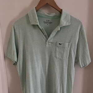 Men’s Vineyard Vines Striped Polo -S